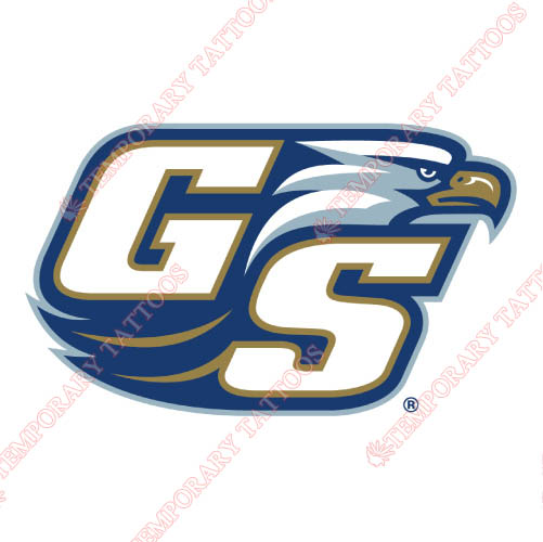 Georgia Southern Eagles Customize Temporary Tattoos Stickers NO.4476